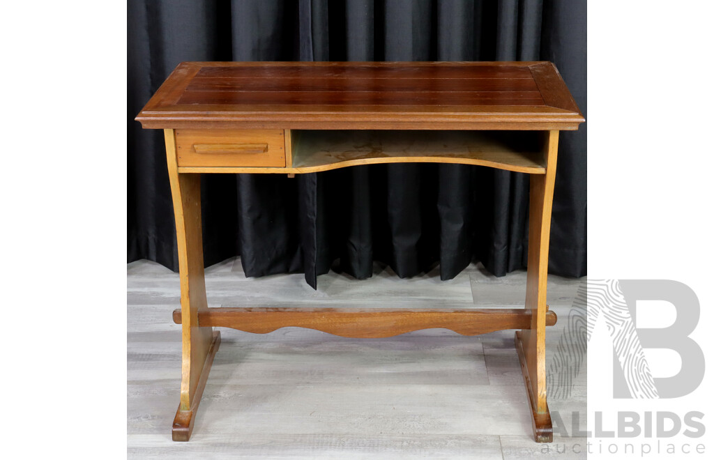 Mid Century Timber Desk