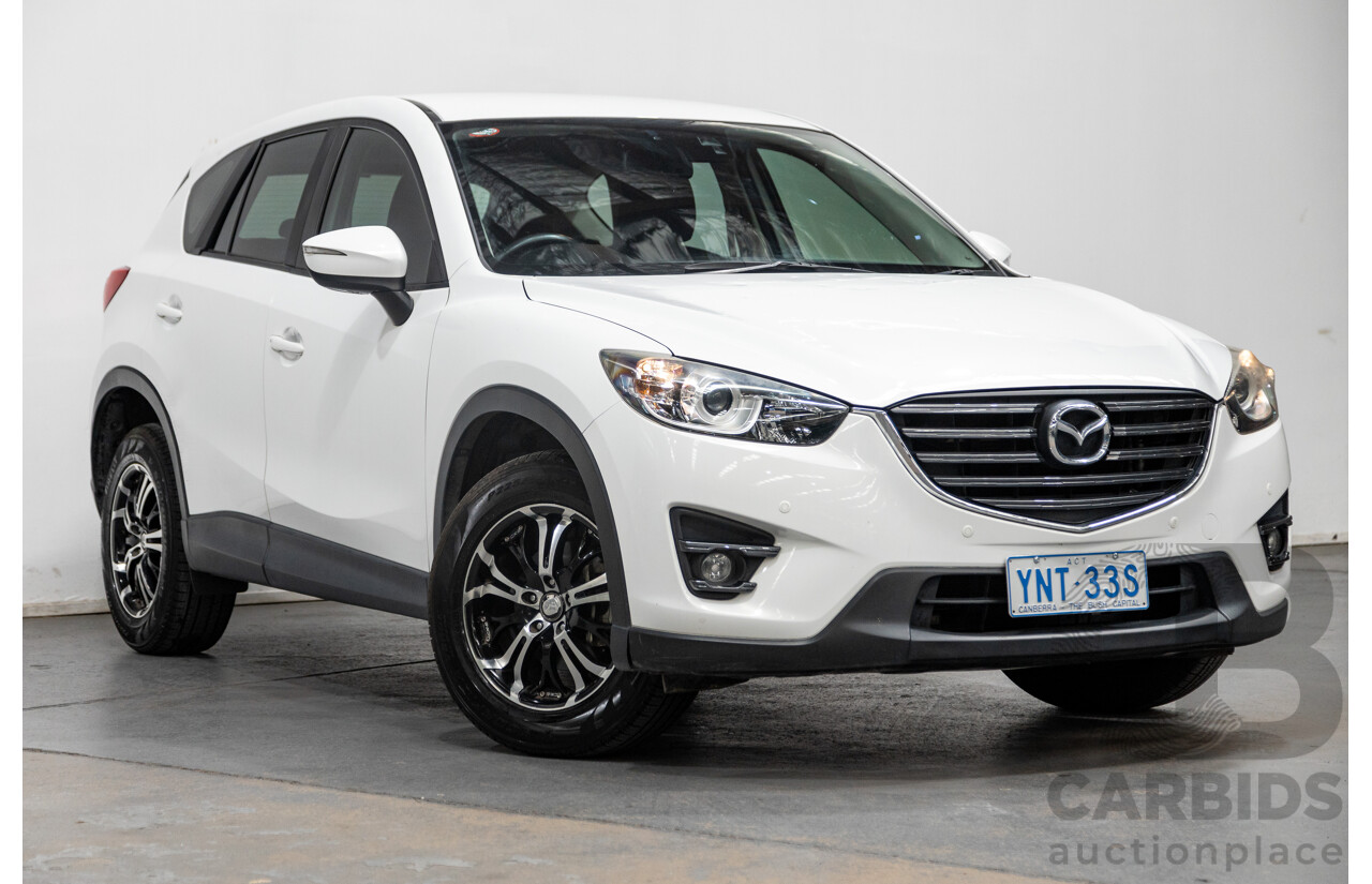 3/2016 Mazda Cx-5 MAXX Sport (AWD) 4d Crystal White Pearl 2.0L