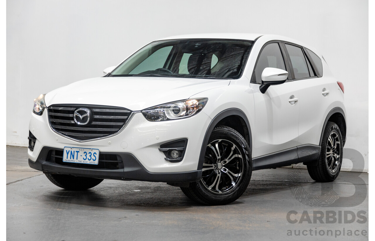 3/2016 Mazda Cx-5 MAXX Sport (AWD) 4d Crystal White Pearl 2.0L