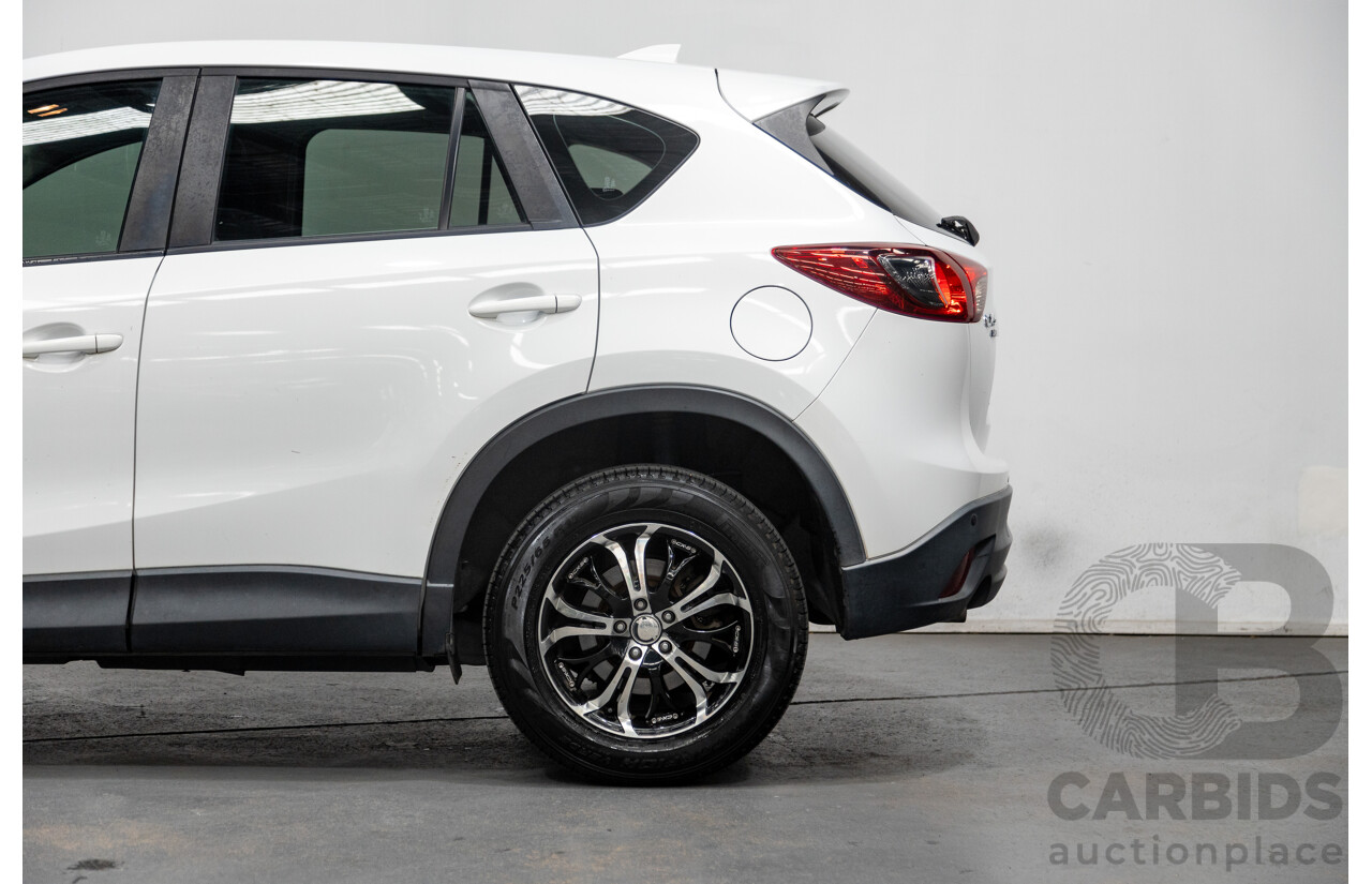 3/2016 Mazda Cx-5 MAXX Sport (AWD) 4d Crystal White Pearl 2.0L