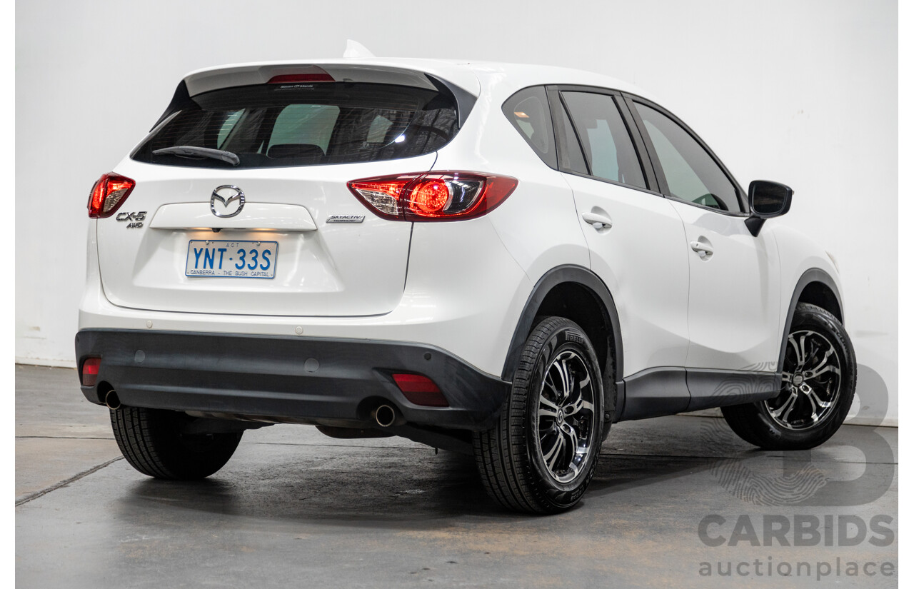 3/2016 Mazda Cx-5 MAXX Sport (AWD) 4d Crystal White Pearl 2.0L