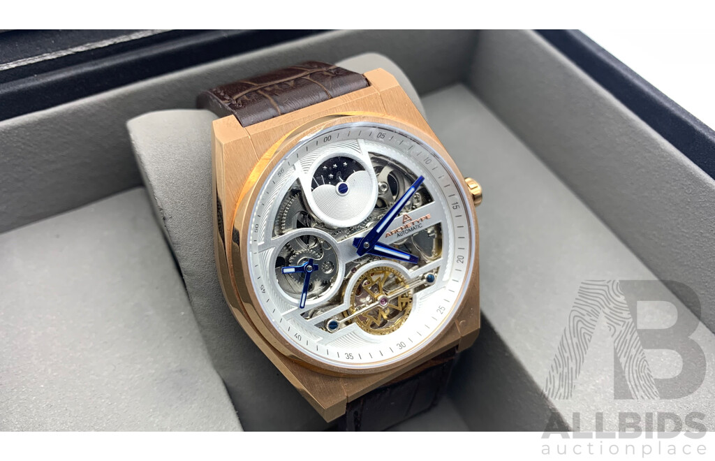 ARCHETYPE Rogue Automatic Rose Gold Men's Watch