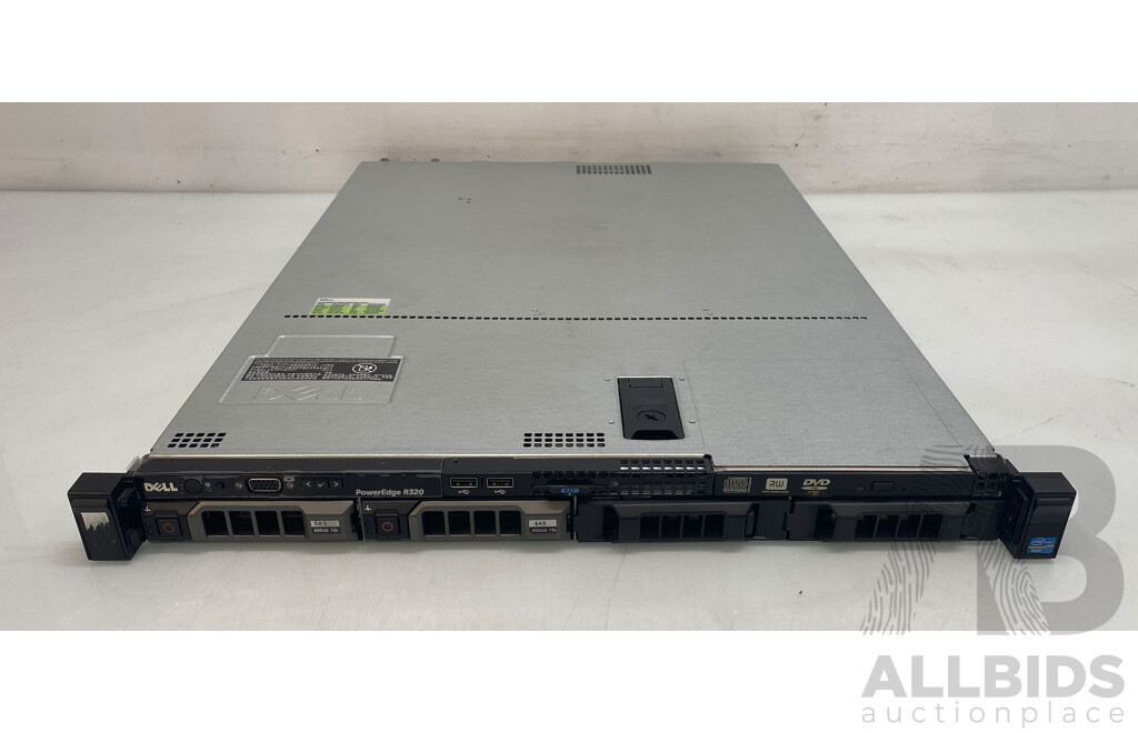 Dell PowerEdge R320 Intel Xeon (E5-2403) 1.80GHz 4-Core CPU 1RU Server