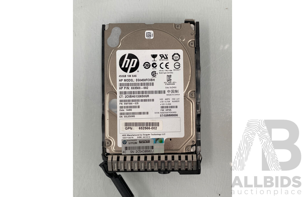 HP StoreVirtual 4330 Intel Xeon (E5-2620) 2.00GHz - 2.50GHz 6-Core CPU 1RU Server