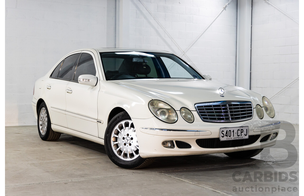 3/2005 Mercedes-Benz E240 Elegance 211 4d Sedan Alabaster White V6 2.6L