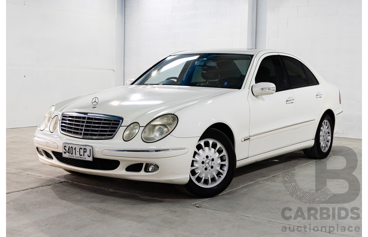 3/2005 Mercedes-Benz E240 Elegance 211 4d Sedan Alabaster White V6 2.6L