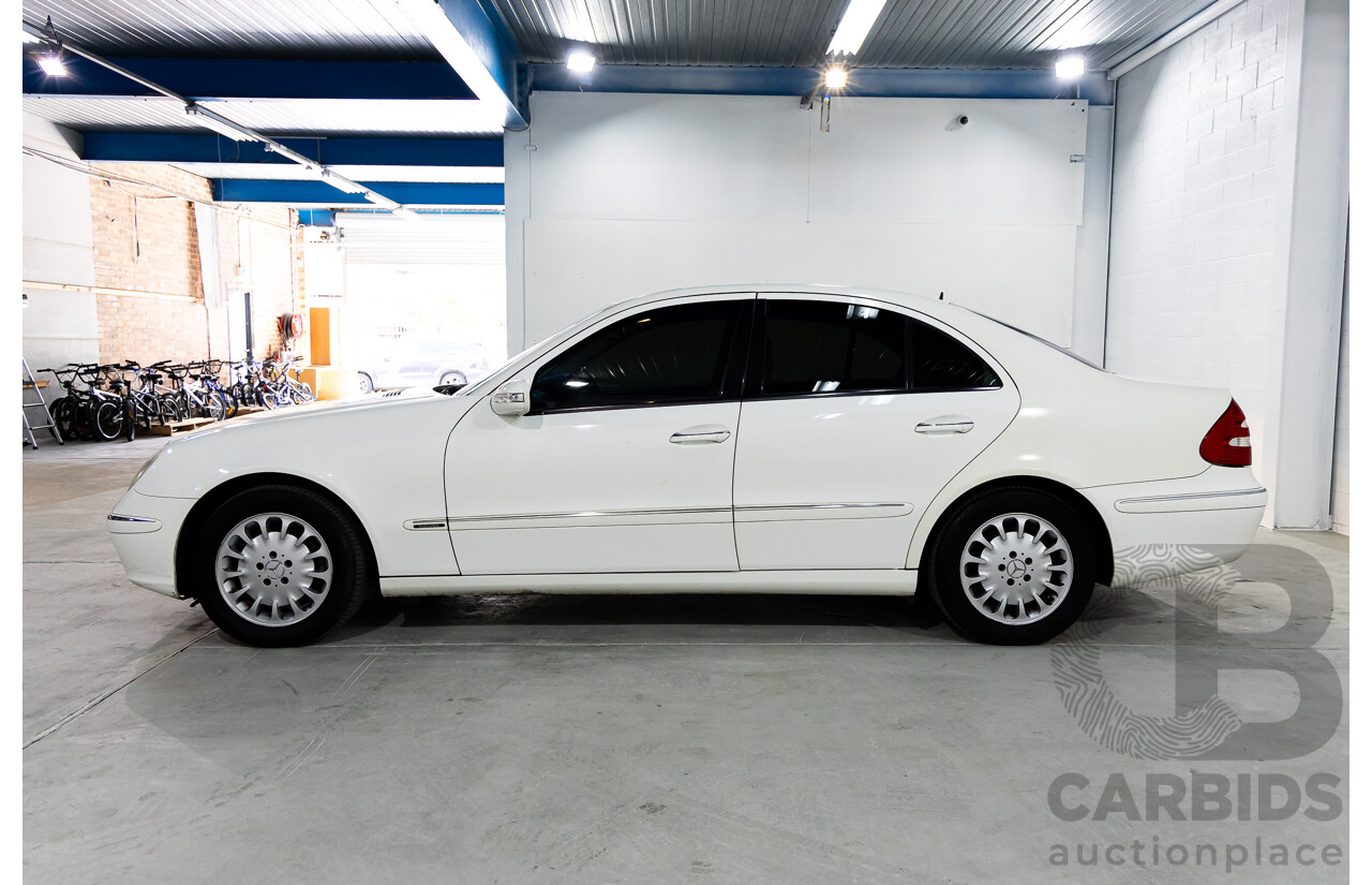 3/2005 Mercedes-Benz E240 Elegance 211 4d Sedan Alabaster White V6 2.6L