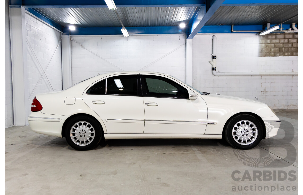 3/2005 Mercedes-Benz E240 Elegance 211 4d Sedan Alabaster White V6 2.6L