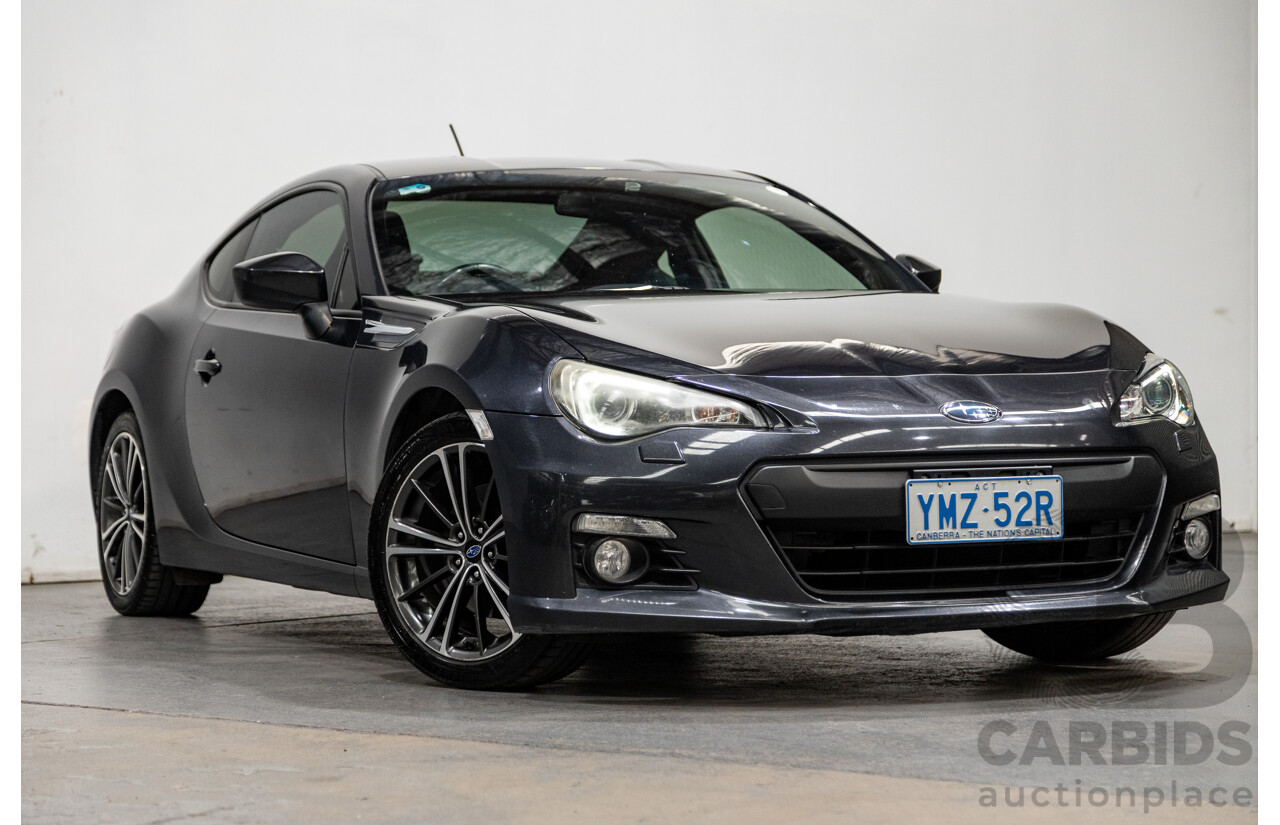 2/2013 Subaru BRZ  MY13 2d Coupe Dark Metallic Grey 2.0L