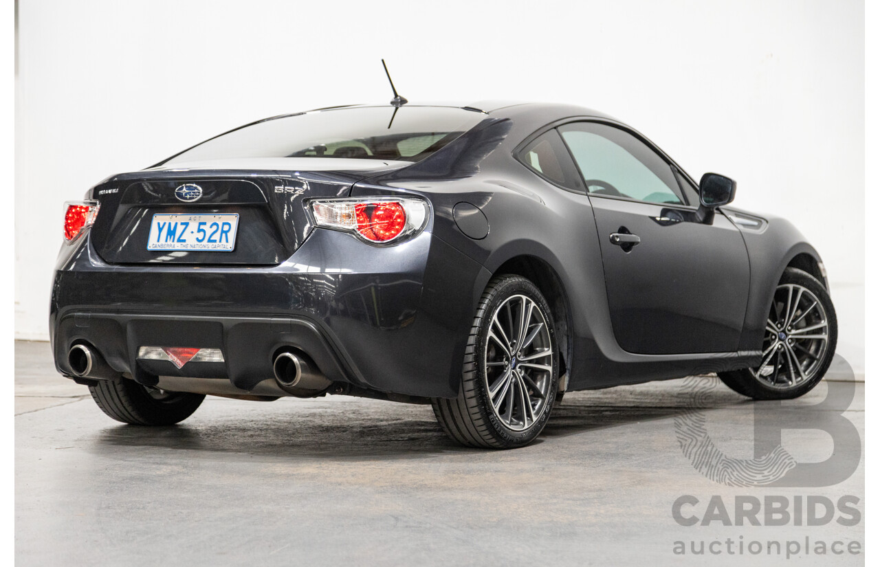 2/2013 Subaru BRZ  MY13 2d Coupe Dark Metallic Grey 2.0L