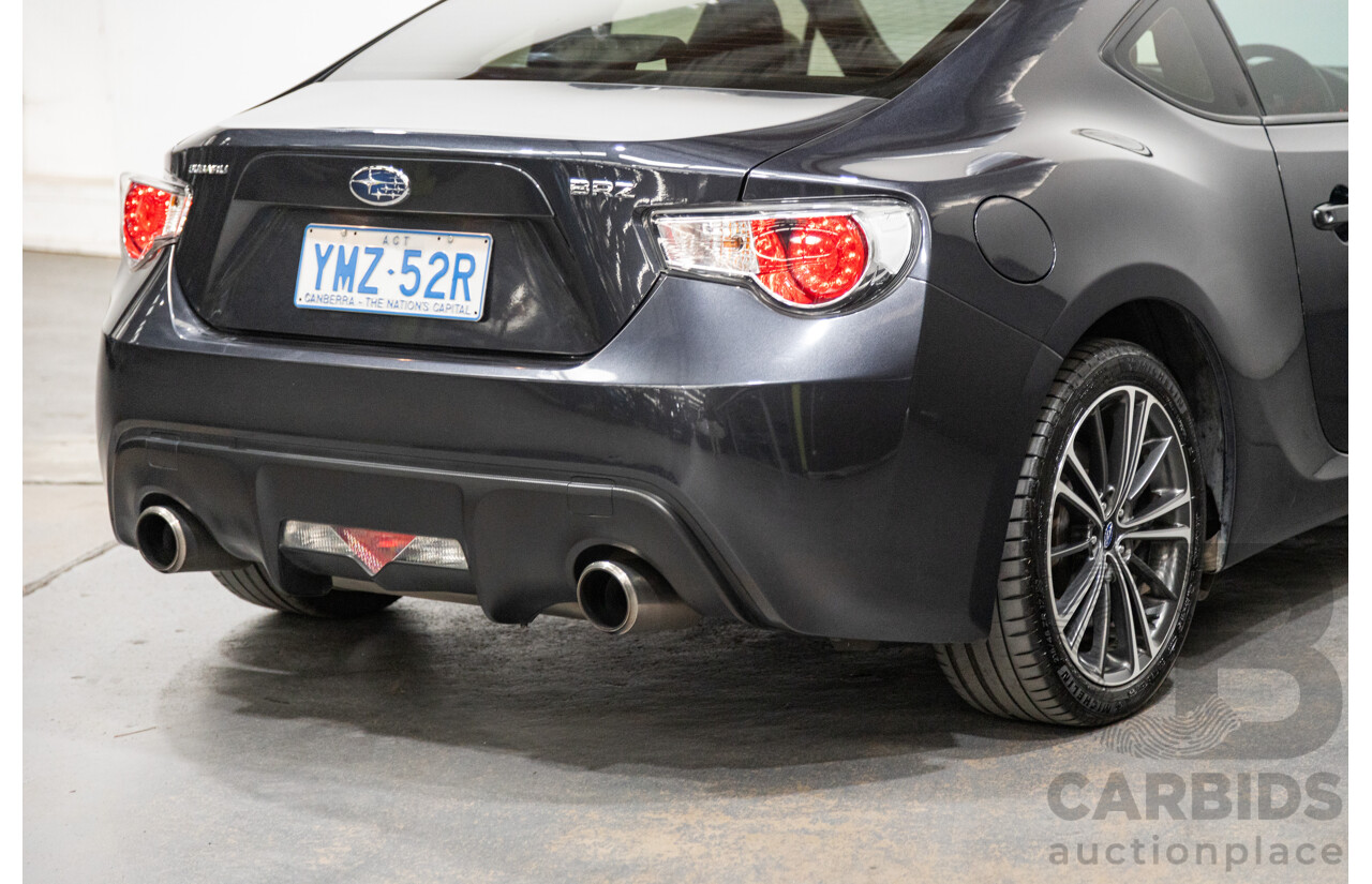 2/2013 Subaru BRZ  MY13 2d Coupe Dark Metallic Grey 2.0L