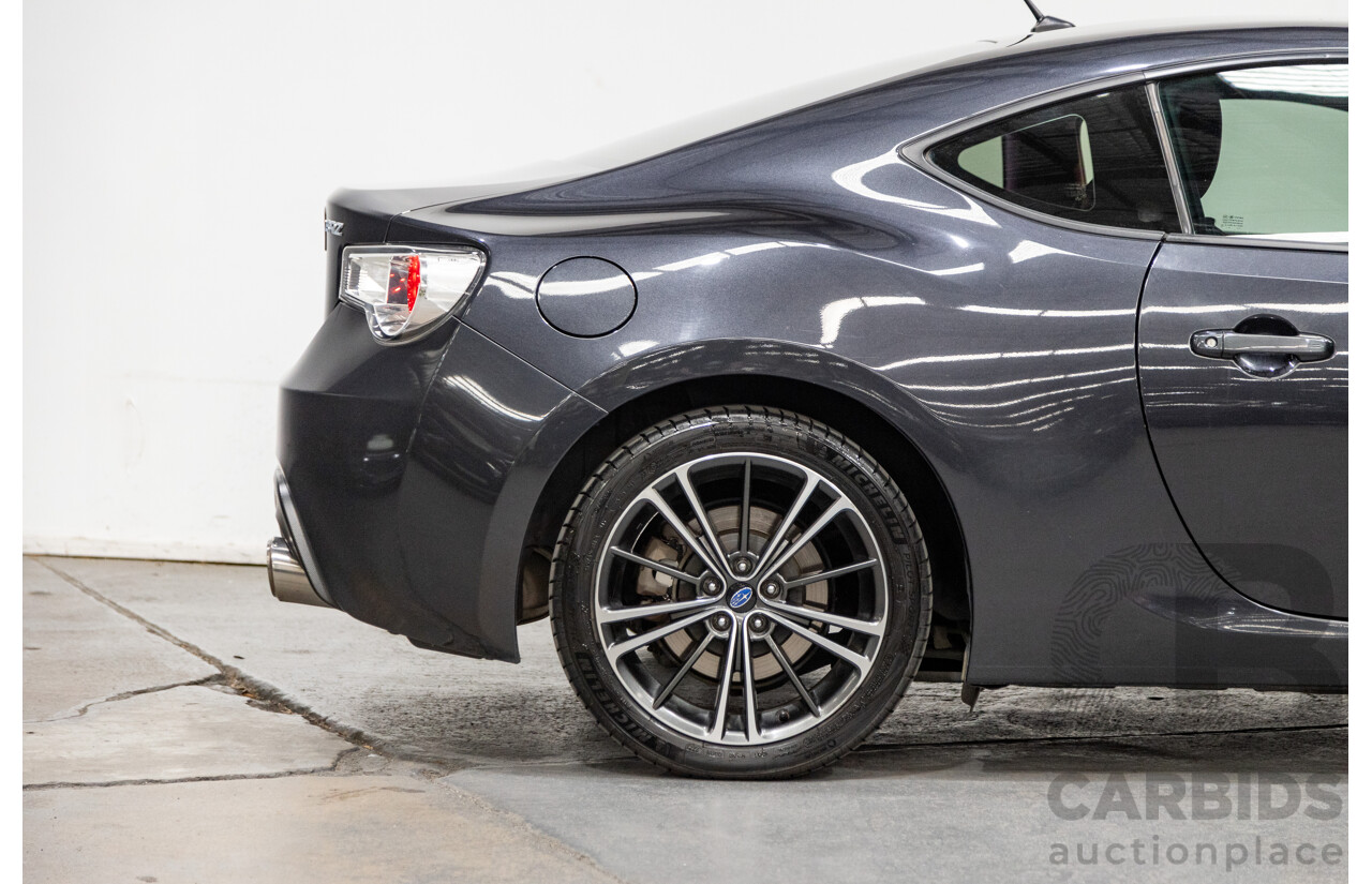 2/2013 Subaru BRZ  MY13 2d Coupe Dark Metallic Grey 2.0L