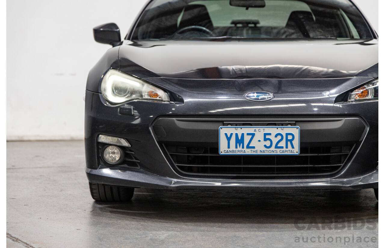 2/2013 Subaru BRZ  MY13 2d Coupe Dark Metallic Grey 2.0L