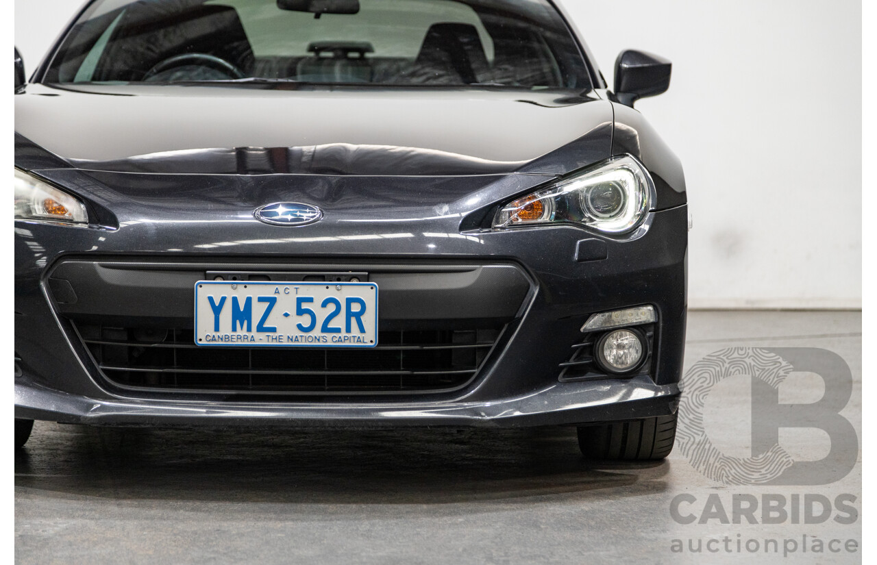 2/2013 Subaru BRZ  MY13 2d Coupe Dark Metallic Grey 2.0L