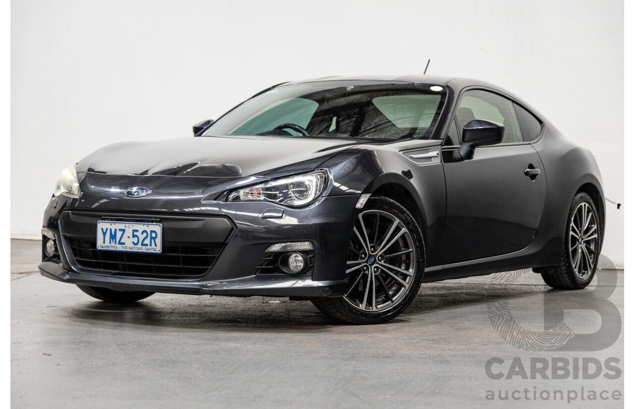 2/2013 Subaru BRZ  MY13 2d Coupe Dark Metallic Grey 2.0L