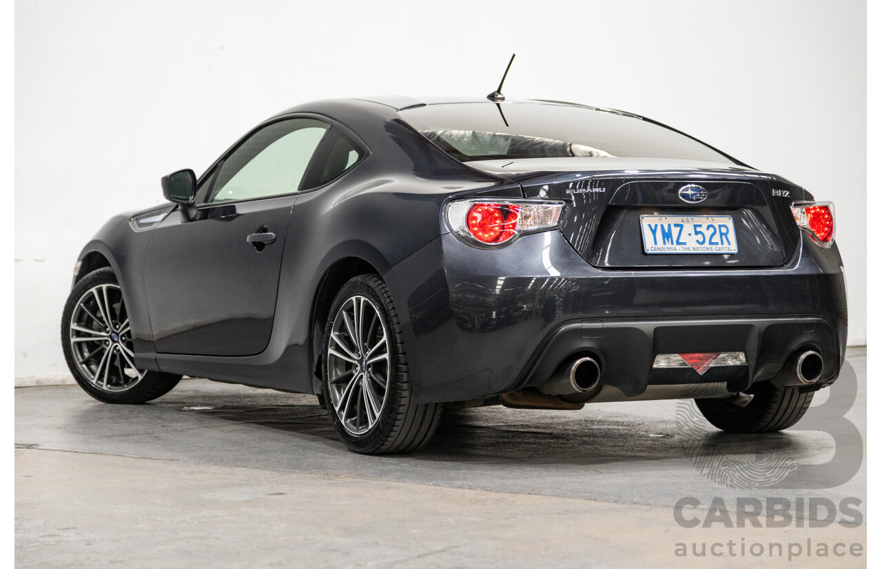 2/2013 Subaru BRZ  MY13 2d Coupe Dark Metallic Grey 2.0L