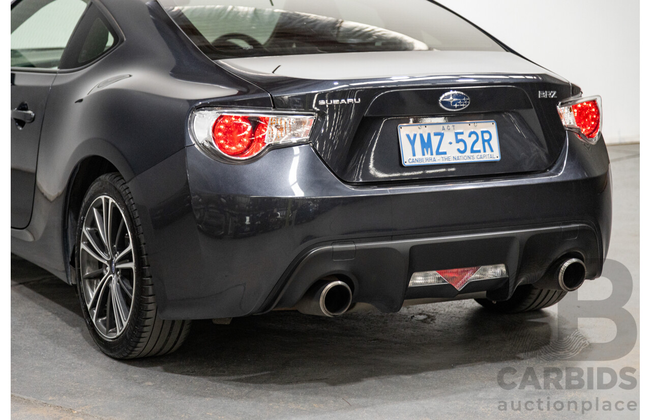 2/2013 Subaru BRZ  MY13 2d Coupe Dark Metallic Grey 2.0L