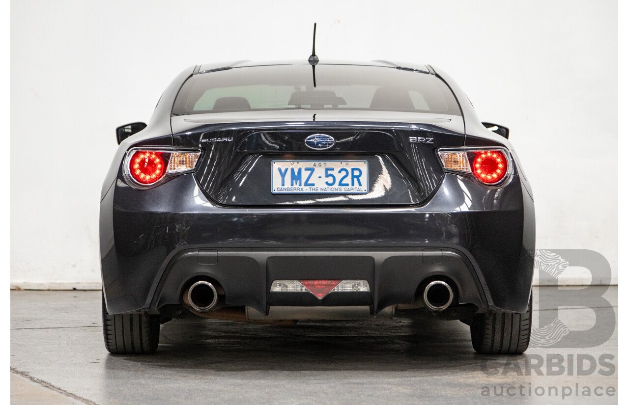 2/2013 Subaru BRZ  MY13 2d Coupe Dark Metallic Grey 2.0L