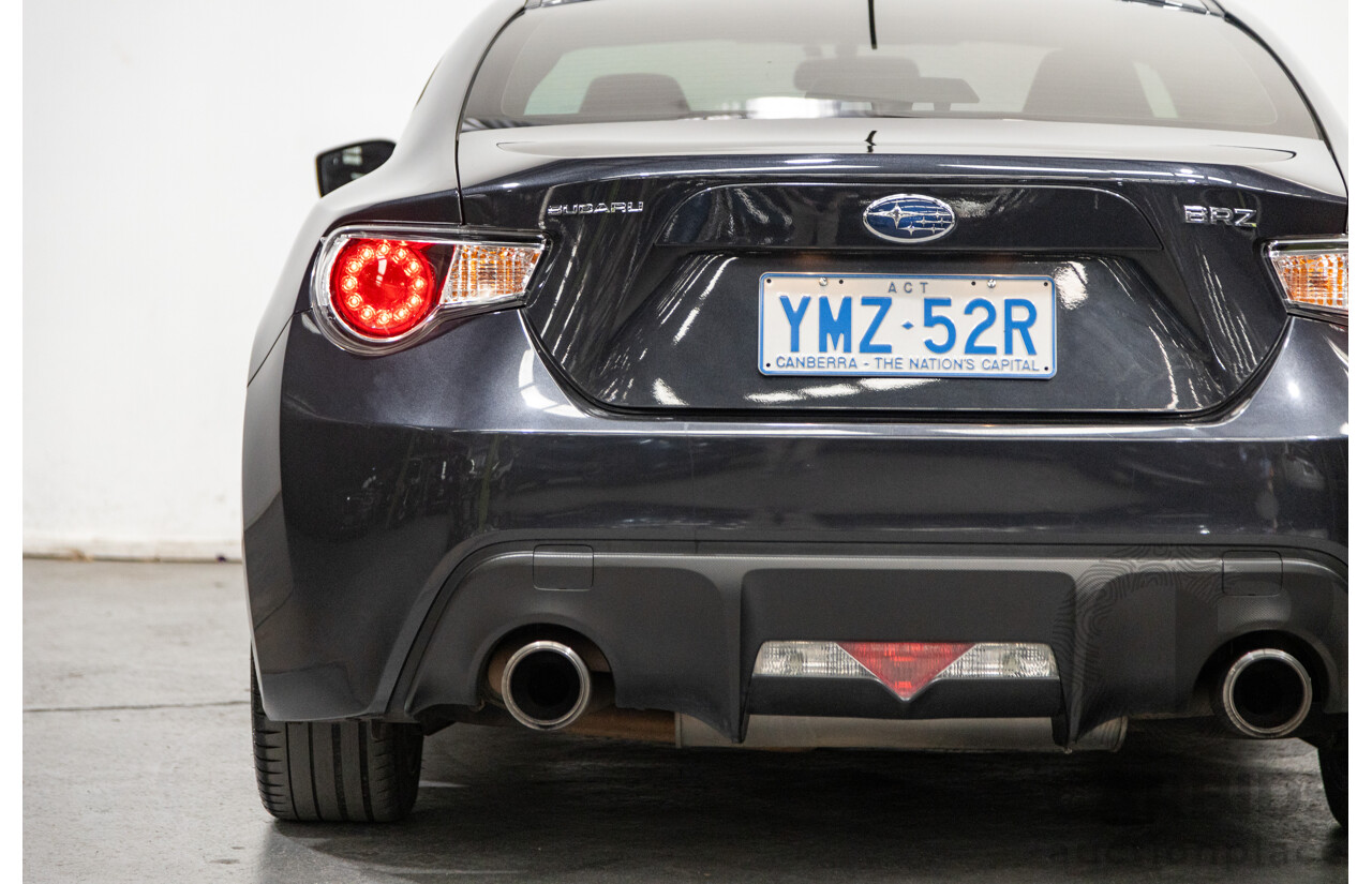 2/2013 Subaru BRZ  MY13 2d Coupe Dark Metallic Grey 2.0L