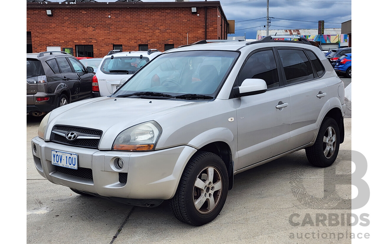 3/2009 Hyundai Tucson CITY SX 08 UPGRADE 4d Wagon Silver Or Chrome 2.0L