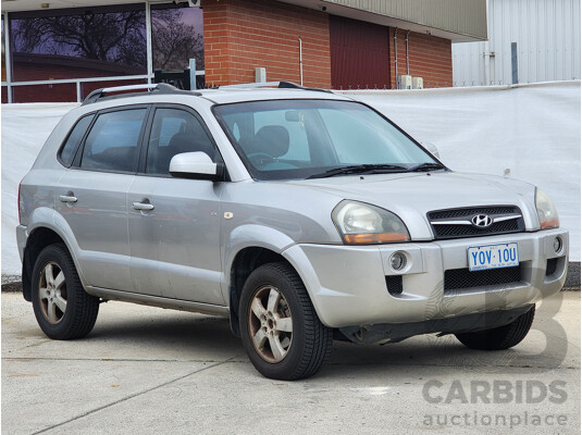 3/2009 Hyundai Tucson CITY SX 08 UPGRADE 4d Wagon Silver Or Chrome 2.0L