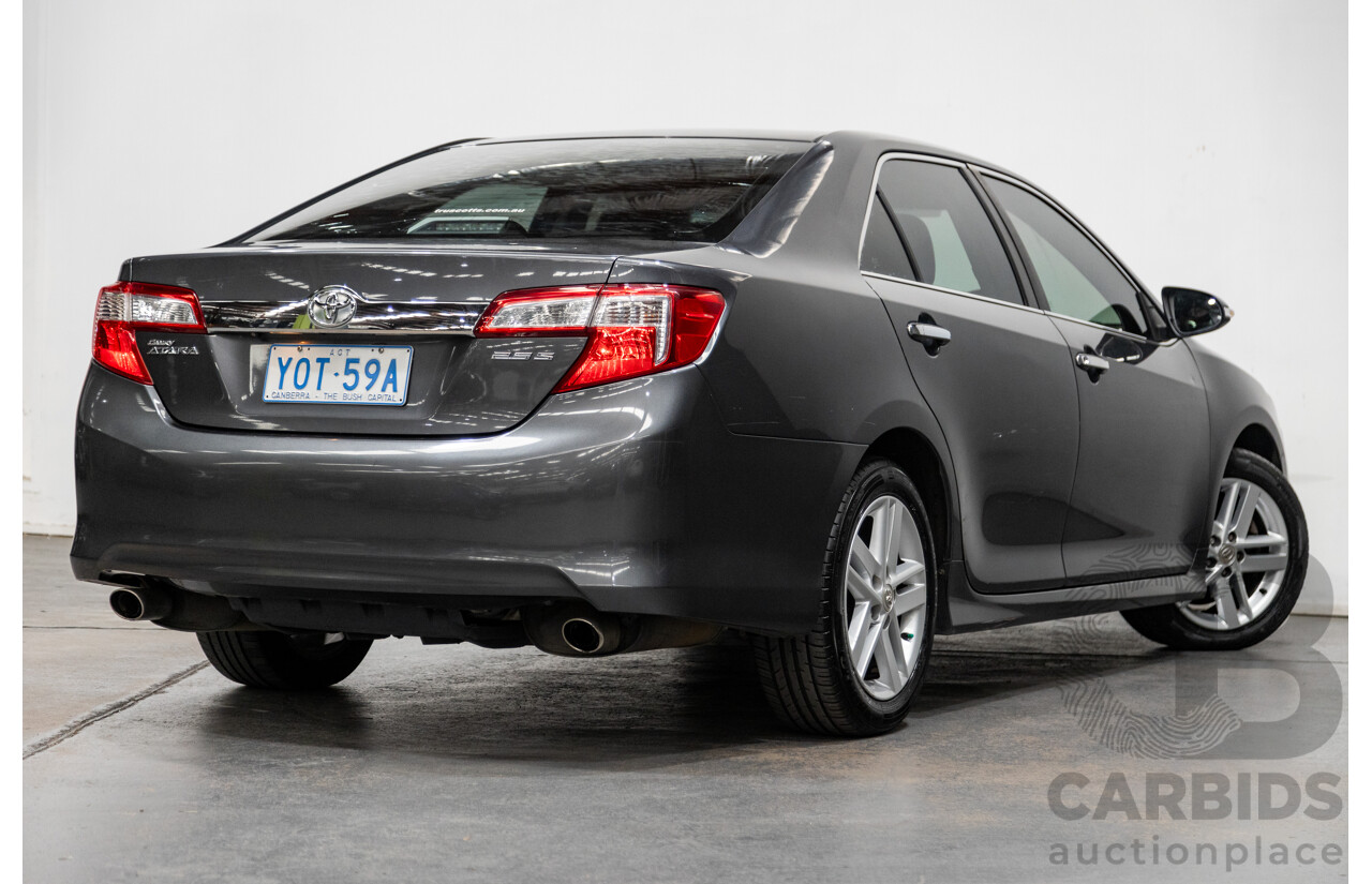 12/2011 Toyota Camry Atara S ASV50R 4d Sedan Graphite Grey 2.5L