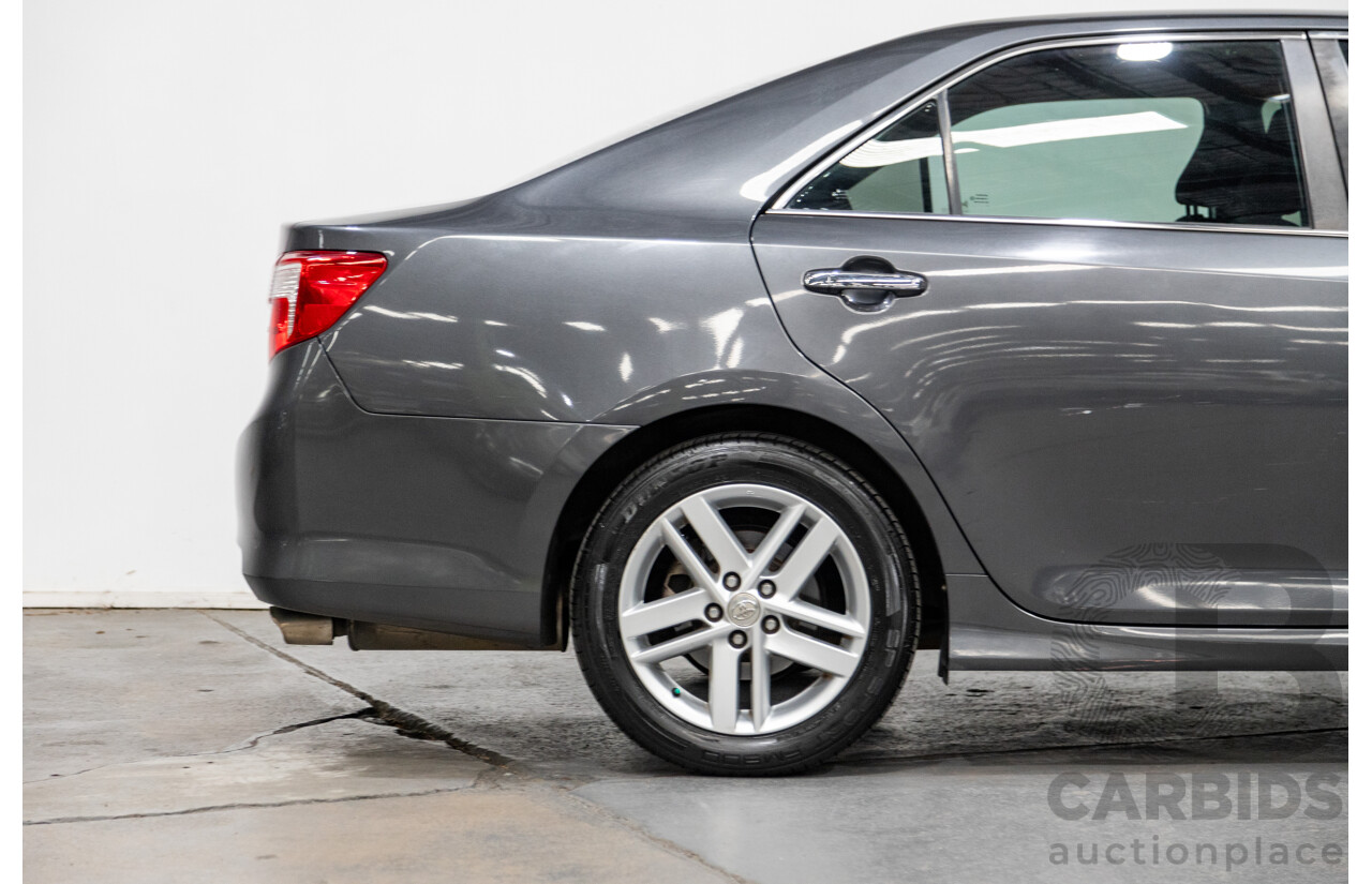 12/2011 Toyota Camry Atara S ASV50R 4d Sedan Graphite Grey 2.5L