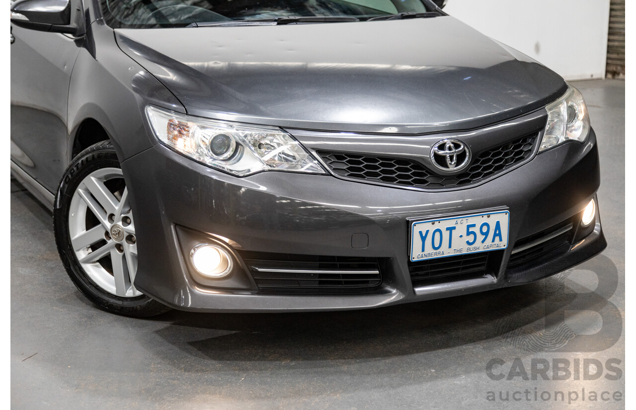 12/2011 Toyota Camry Atara S ASV50R 4d Sedan Graphite Grey 2.5L