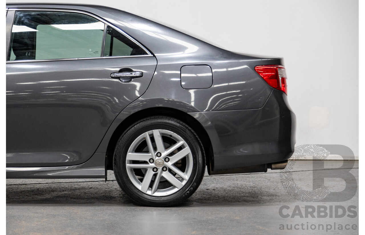 12/2011 Toyota Camry Atara S ASV50R 4d Sedan Graphite Grey 2.5L