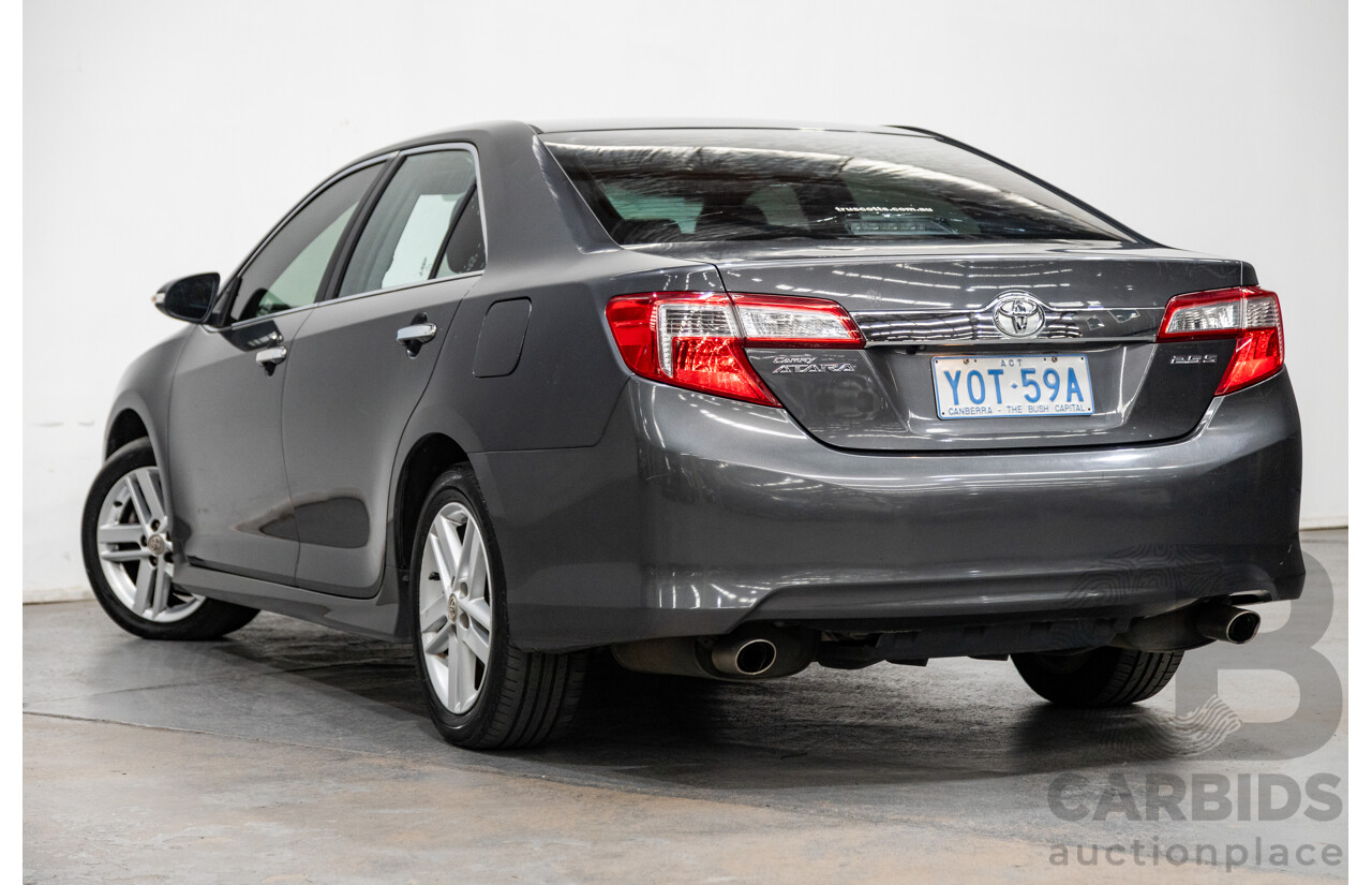 12/2011 Toyota Camry Atara S ASV50R 4d Sedan Graphite Grey 2.5L