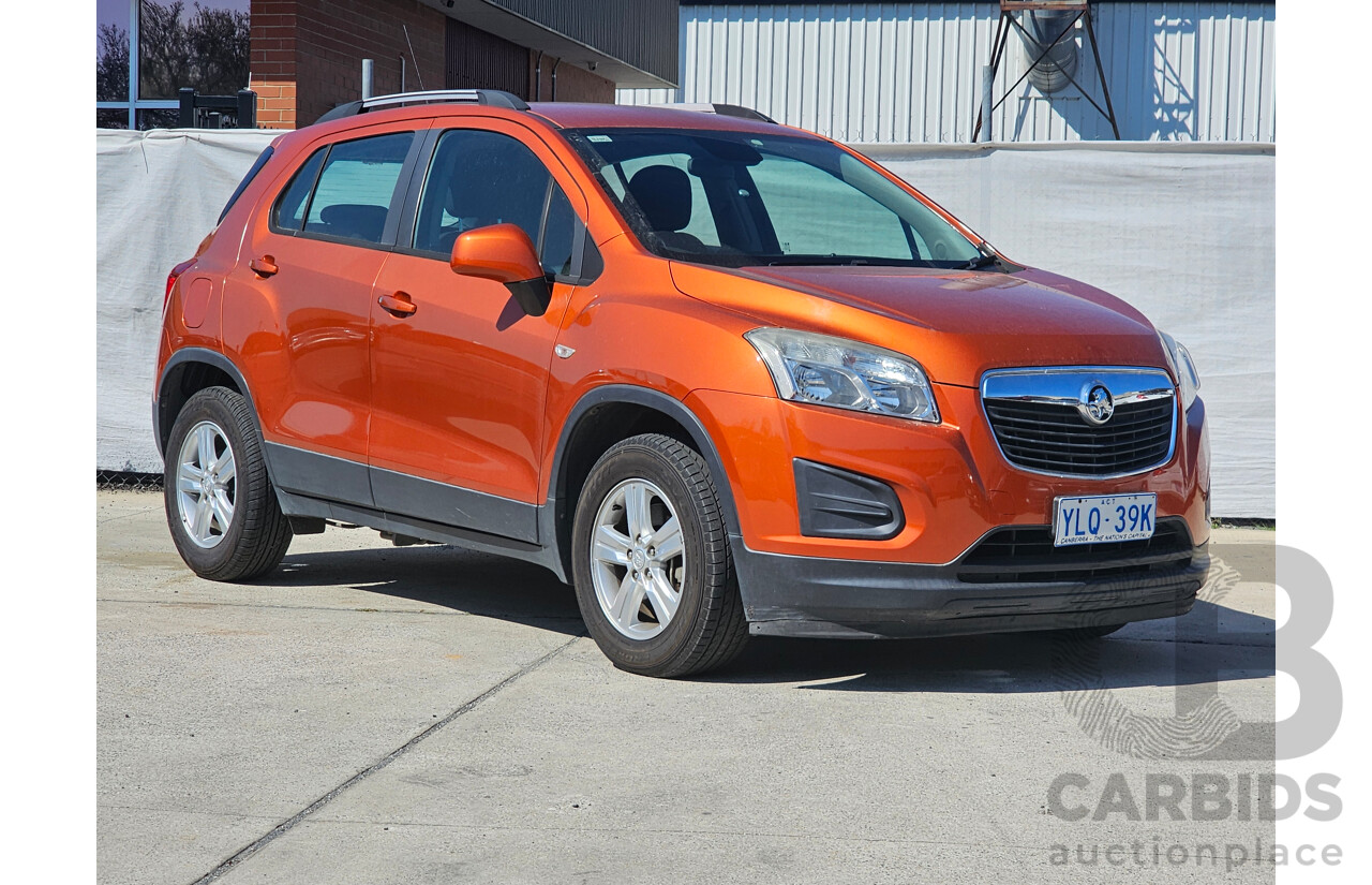 11/2015 Holden Trax LS TJ MY15 4d Wagon Orange 1.8L