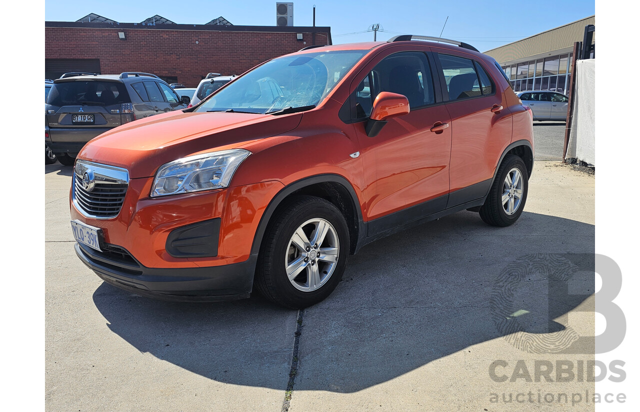 11/2015 Holden Trax LS TJ MY15 4d Wagon Orange 1.8L