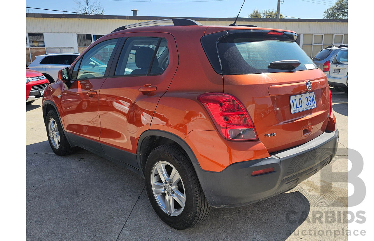 11/2015 Holden Trax LS TJ MY15 4d Wagon Orange 1.8L