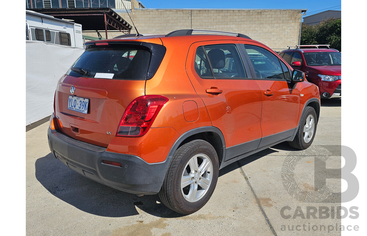 11/2015 Holden Trax LS TJ MY15 4d Wagon Orange 1.8L