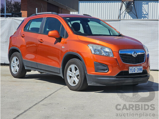 11/2015 Holden Trax LS TJ MY15 4d Wagon Orange 1.8L