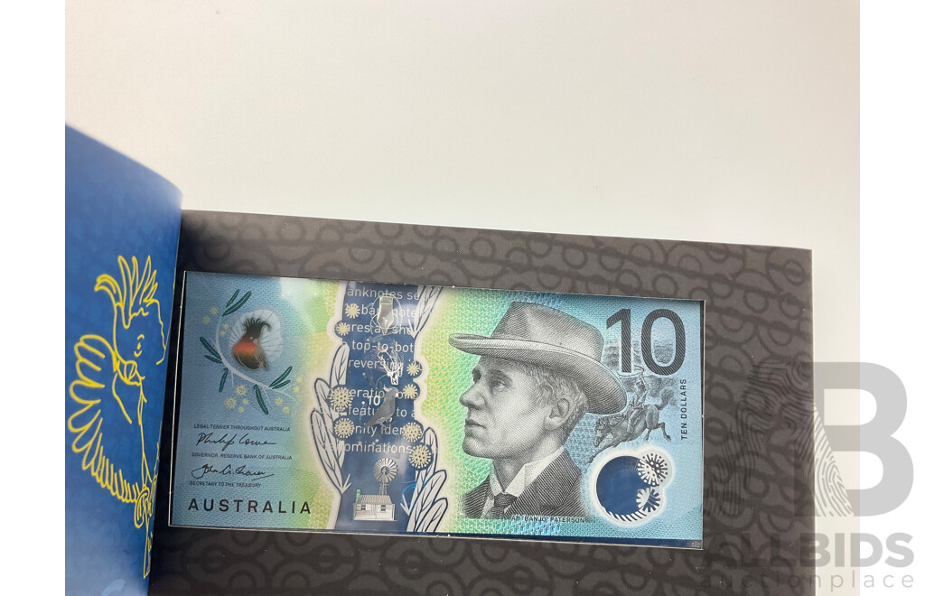 Australian RBA 2017 Next Generation UNC Ten Dollar Note AJ170630456