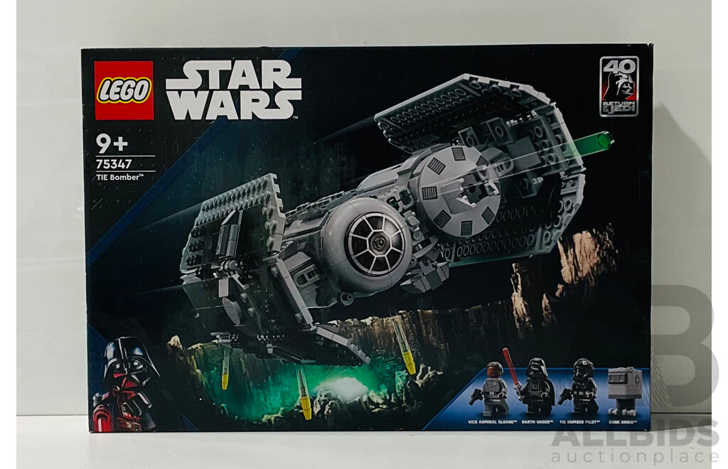 New in Box LEGO Star Wars TIE Bomber 75347