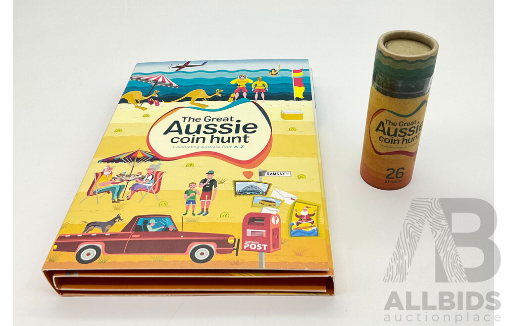 Australian RAM 2019 Great Aussie Coin Hunt Folder and Coin Tube