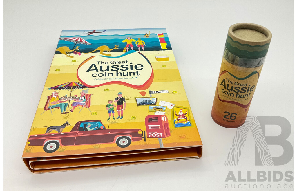 Australian RAM 2019 Great Aussie Coin Hunt Folder and Coin Tube