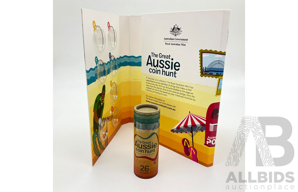 Australian RAM 2019 Great Aussie Coin Hunt Folder and Coin Tube