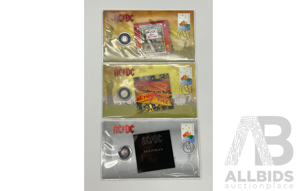 Australian 2020 Commemorative AC/DC PNCs Including High Voltage, TNT and Back in Black