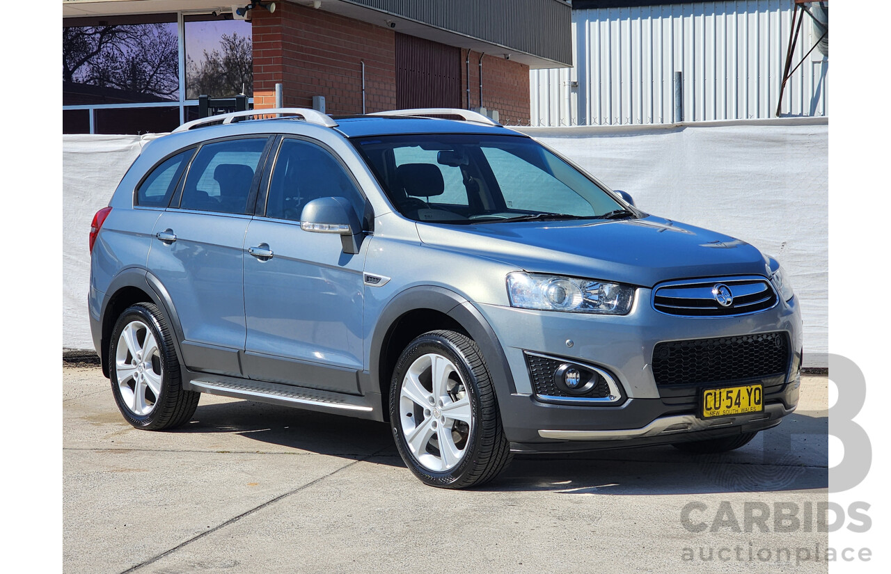 6/2014 Holden Captiva 7 LTZ (awd) CG MY14 4d Wagon Grey 2.2L
