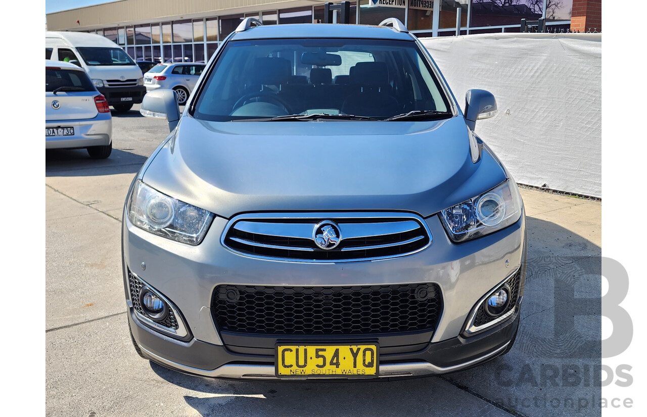 6/2014 Holden Captiva 7 LTZ (awd) CG MY14 4d Wagon Grey 2.2L