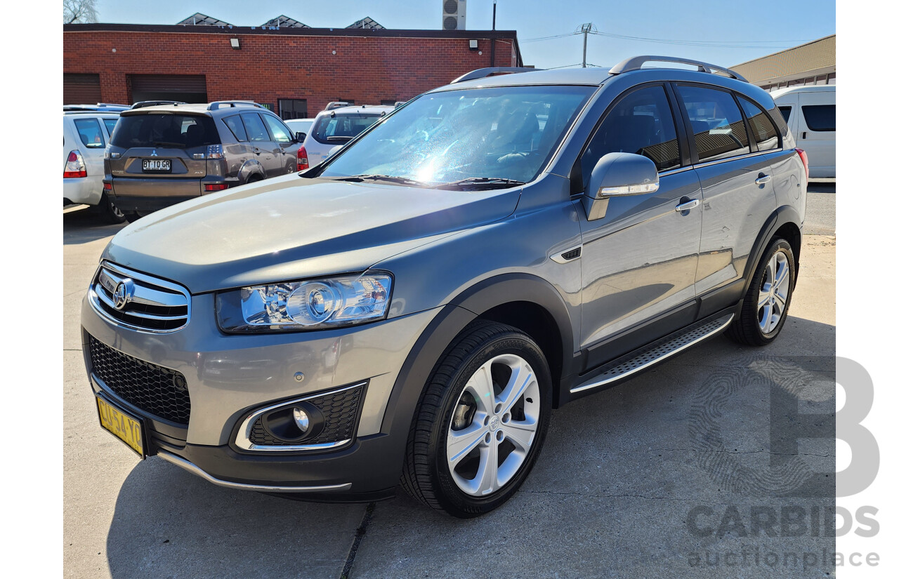 6/2014 Holden Captiva 7 LTZ (awd) CG MY14 4d Wagon Grey 2.2L