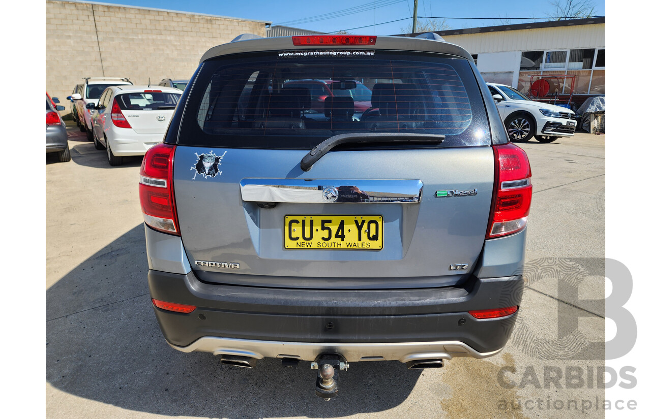 6/2014 Holden Captiva 7 LTZ (awd) CG MY14 4d Wagon Grey 2.2L