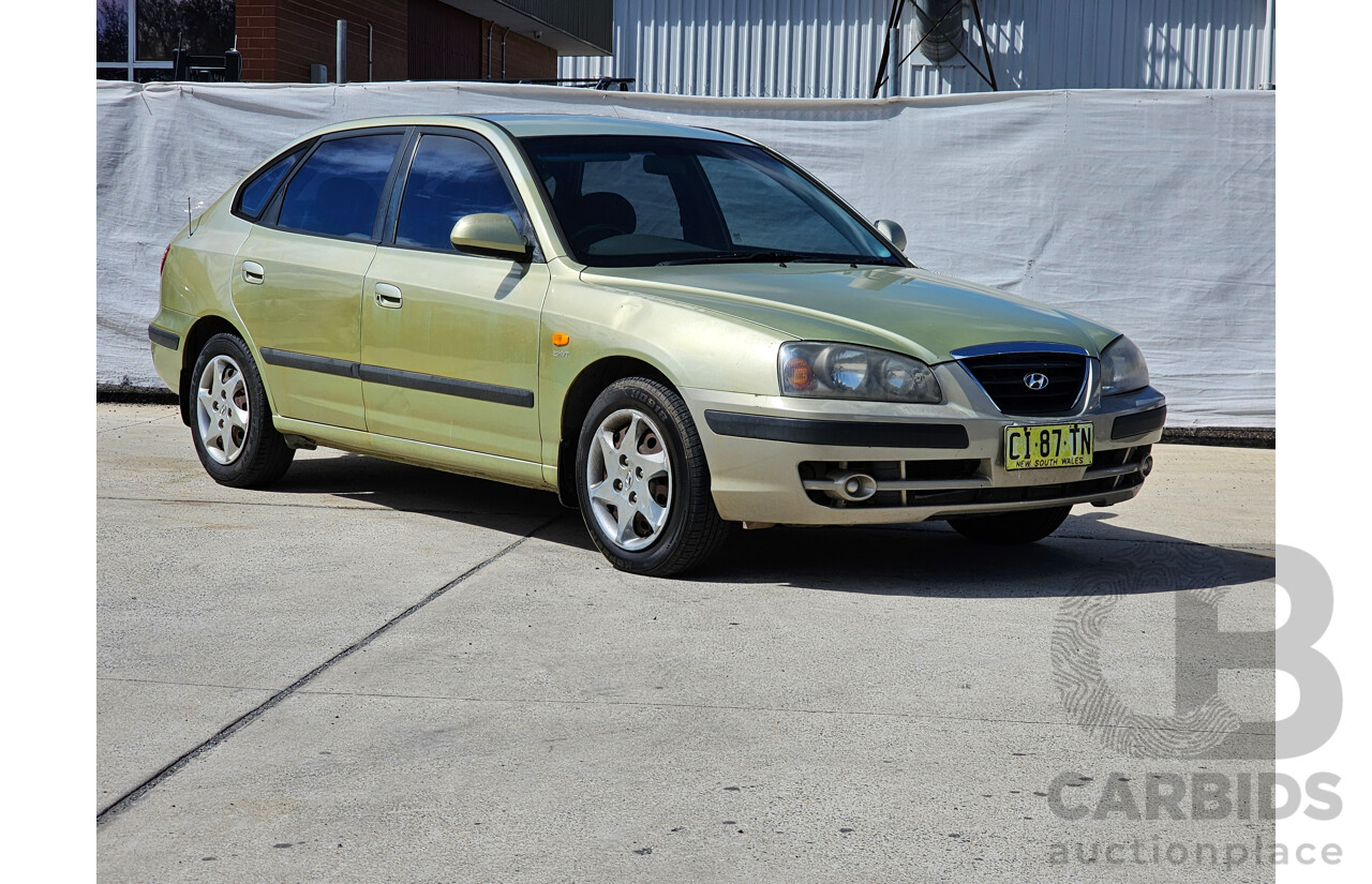 12/2005 Hyundai Elantra 2.0 HVT XD 05 UPGRADE 5d Hatchback Green 2.0L