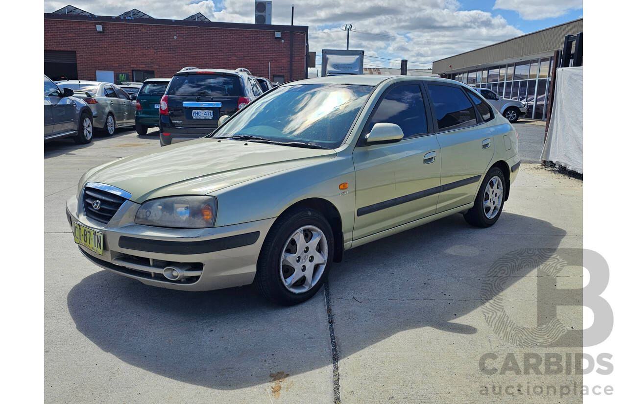 12/2005 Hyundai Elantra 2.0 HVT XD 05 UPGRADE 5d Hatchback Green 2.0L