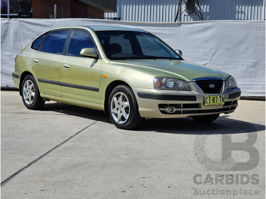 12/2005 Hyundai Elantra 2.0 HVT XD 05 UPGRADE 5d Hatchback Green 2.0L