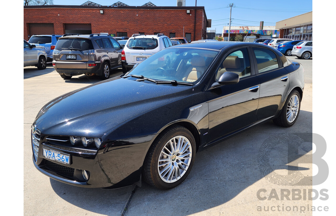 5/2010 Alfa Romeo 159 2.2 JTS MY09 4d Sedan Black 2.2L