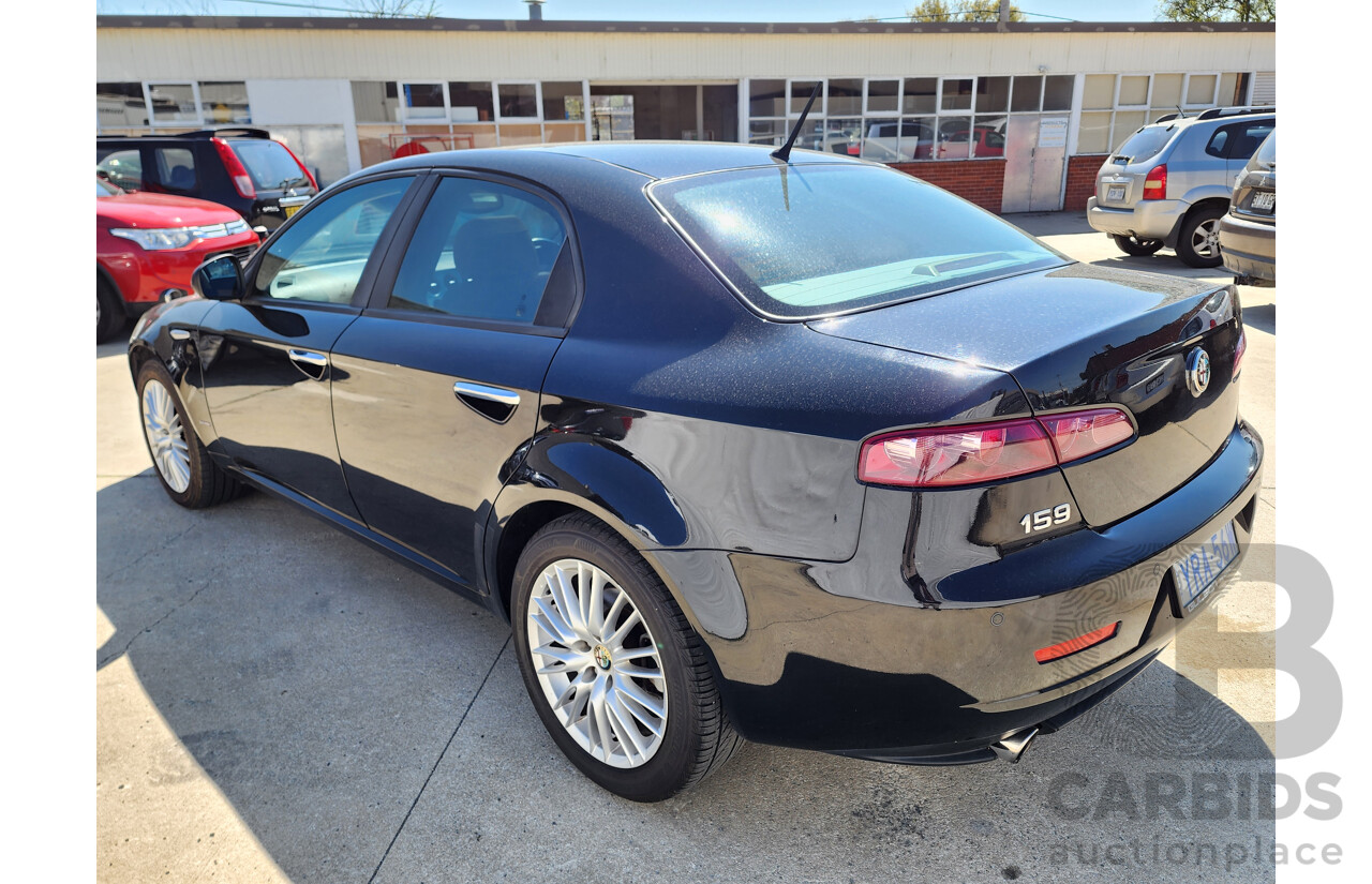 5/2010 Alfa Romeo 159 2.2 JTS MY09 4d Sedan Black 2.2L